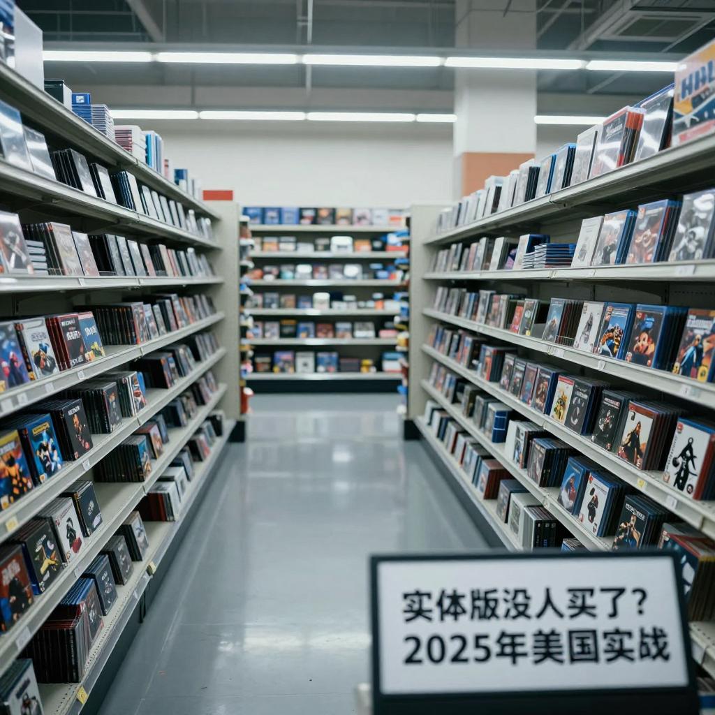 实体版没人买了？2025年美国实体游戏销量创30年新低 - Tanyitan情报局