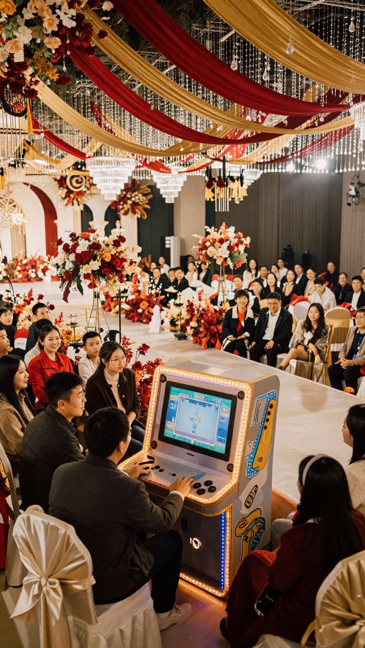 婚礼现场开打《剑魂》?国外新婚夫妇街机对决爆红网络 - Tanyitan情报局