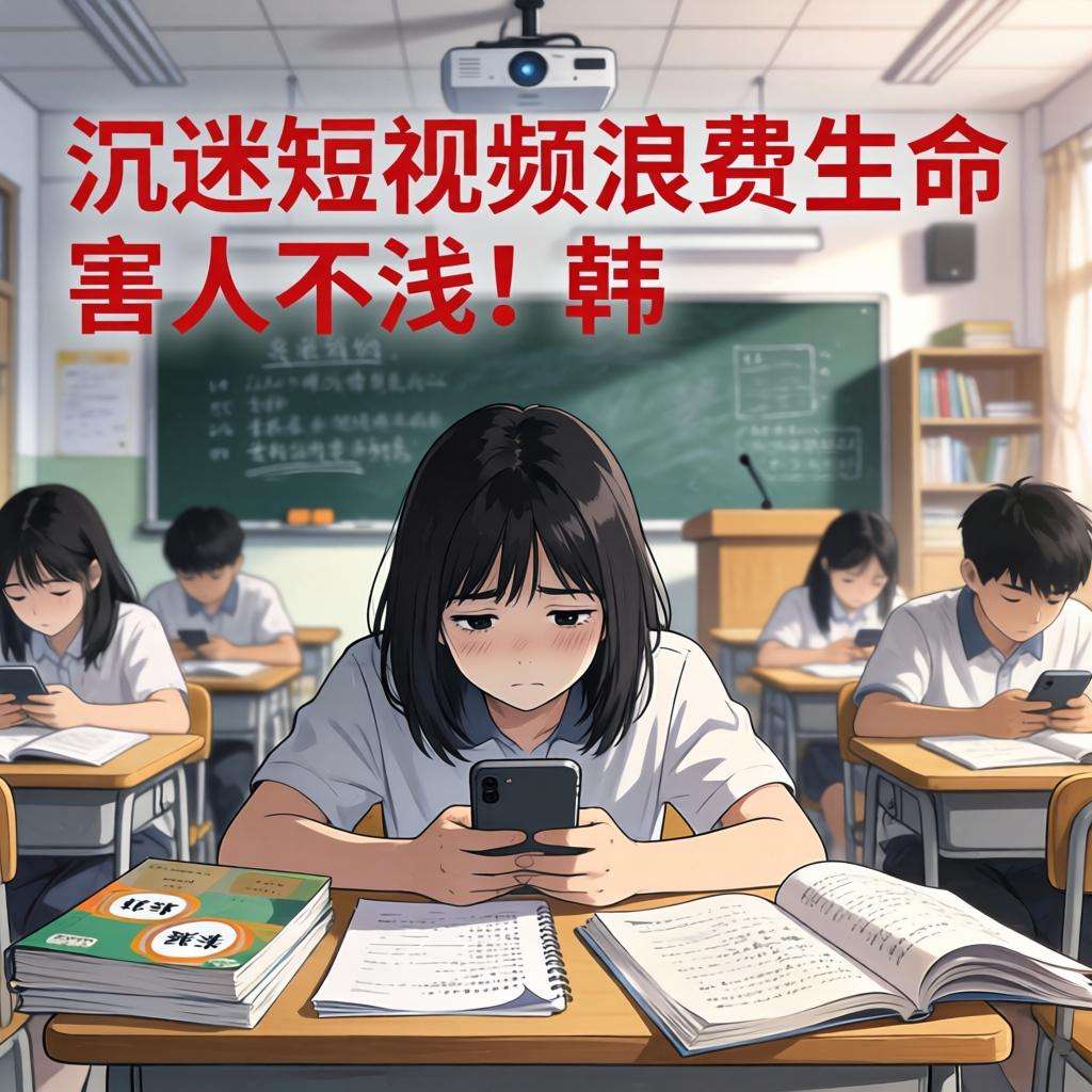 沉迷短视频浪费生命 害人不浅！韩国中小学生集体遭殃 - Tanyitan情报局