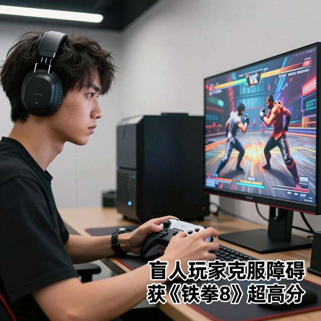 盲人玩家克服障碍获《铁拳8》超高段位! 动力源自同行 - Tanyitan情报局