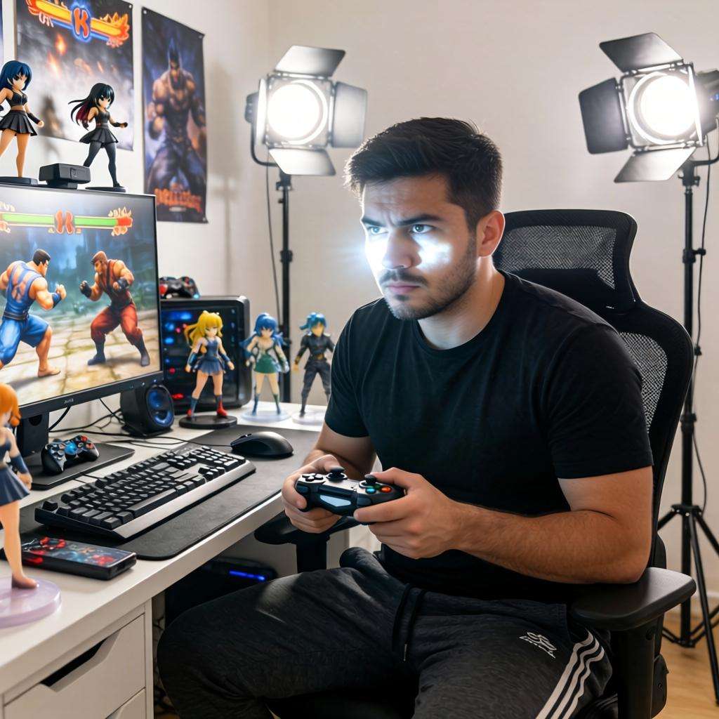 盲人玩家克服障碍获《铁拳8》超高段位! 动力源自同行(图1)