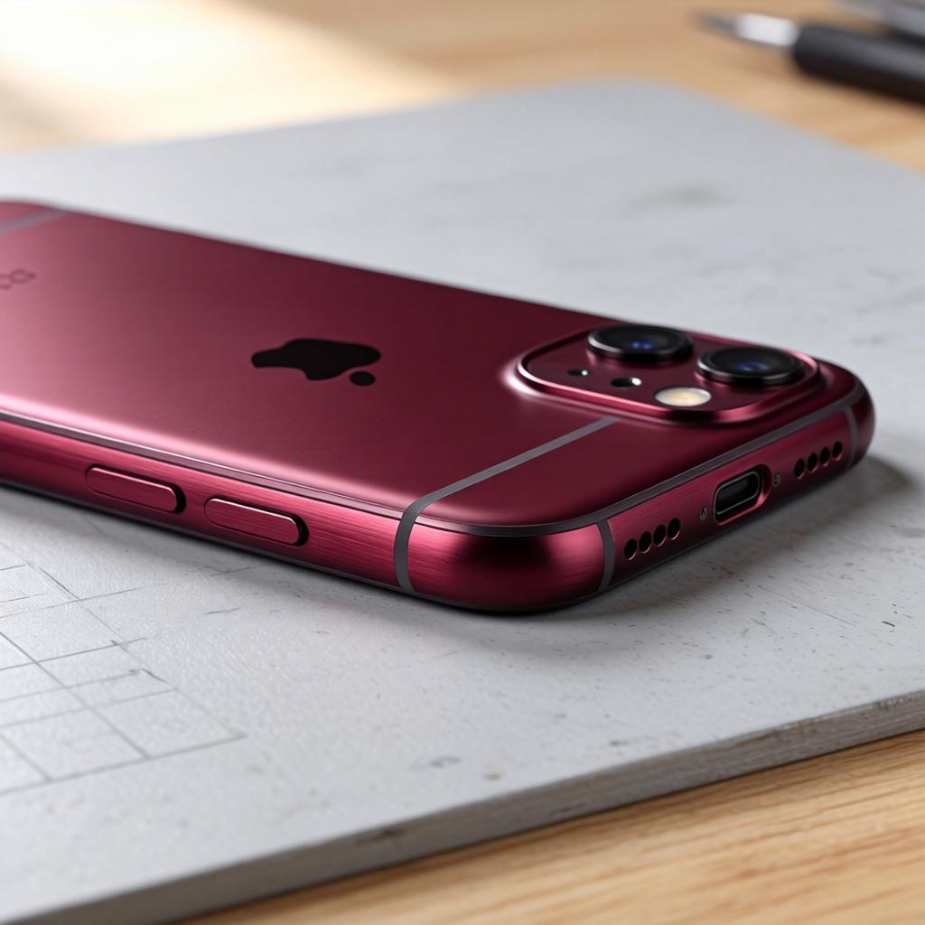 iPhone 18 Pro有新配色?传闻苹果正在测试深红色(图1)