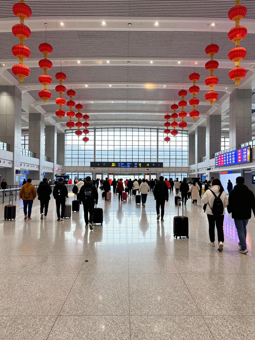 今年春运假期铁路发送旅客1.21亿人次 单日客流创新高 - Tanyitan情报局