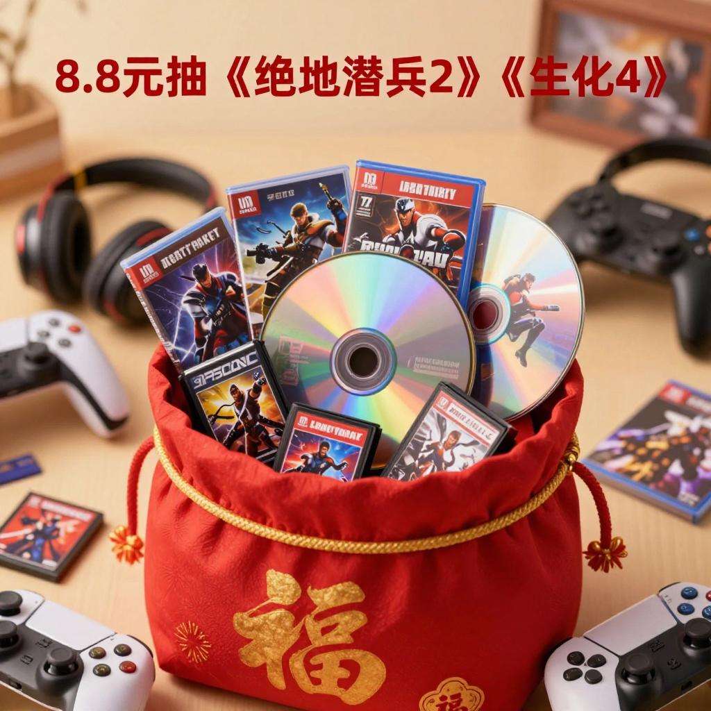 8.8元抽《绝地潜兵2》《生化4》杉果第二弹福袋上线 - Tanyitan情报局