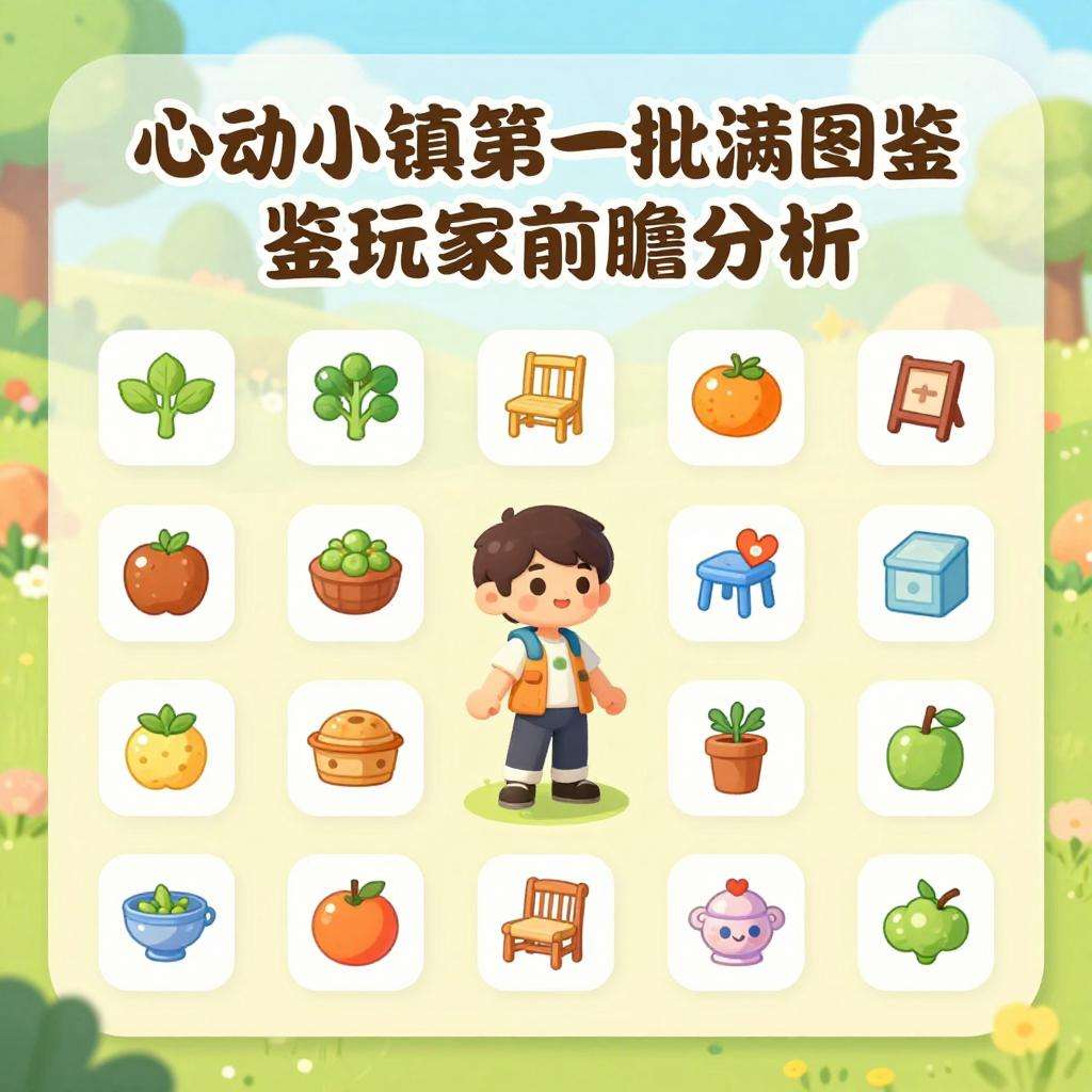 心动小镇第一批满图鉴玩家前瞻分析 | 新版本咋玩 - Tanyitan情报局