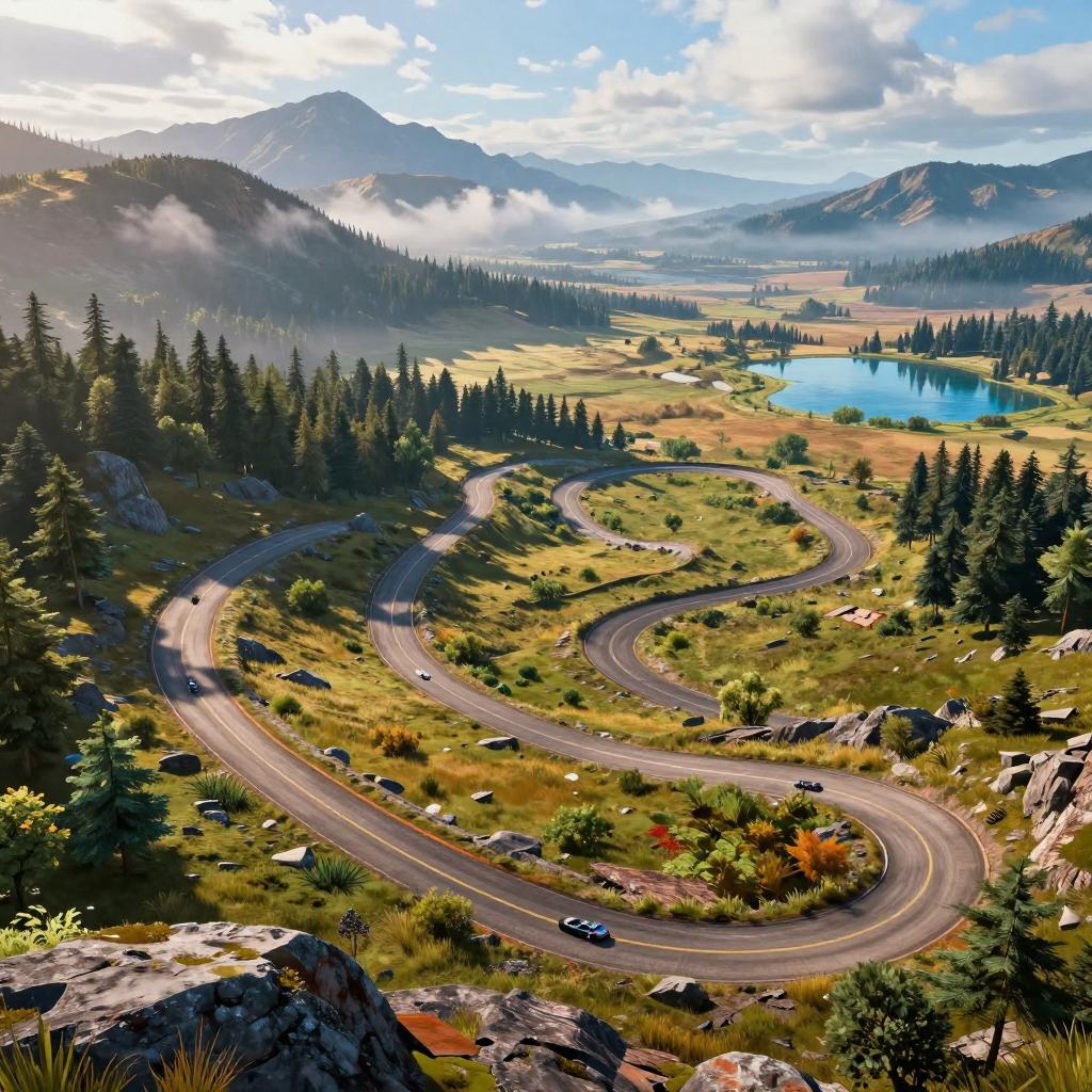 《极限竞速:地平线6》四大新场景：山路蜿蜒 风景优美 - Tanyitan情报局