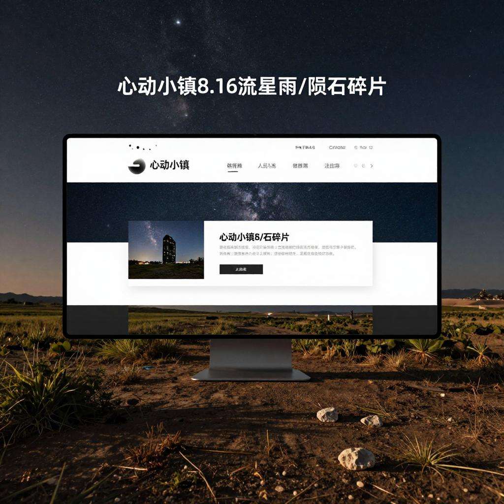 心动小镇心动小镇8.16 流星雨/陨石碎片 - Tanyitan情报局