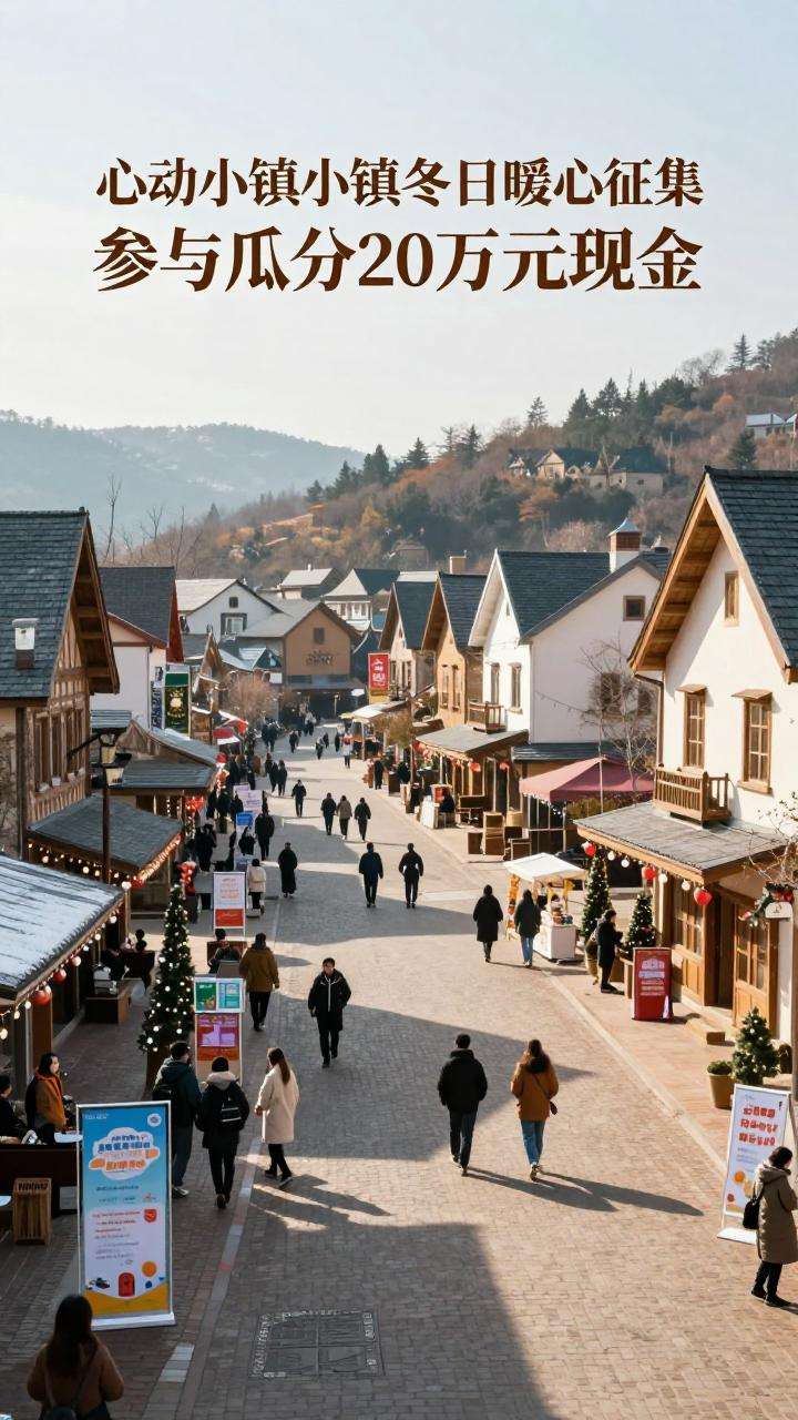 心动小镇小镇冬日暖心征集 参与瓜分 20 万元现金 - Tanyitan情报局