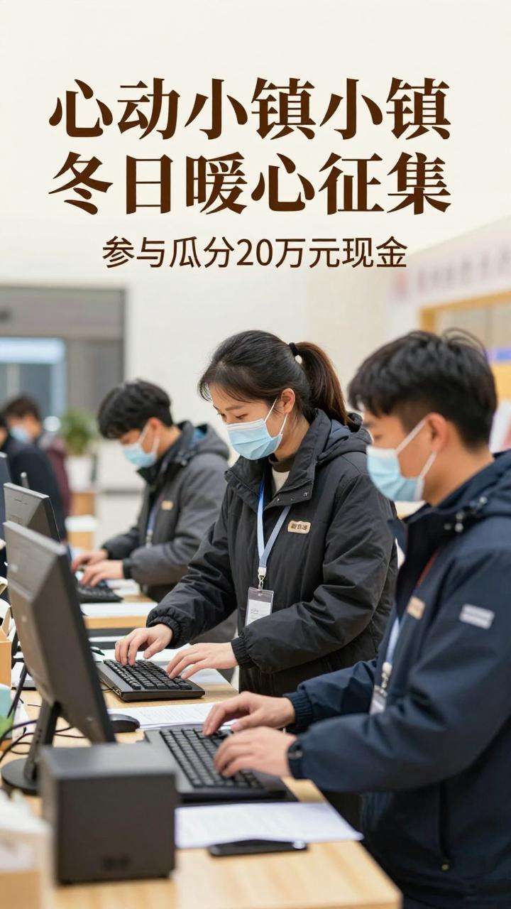 心动小镇小镇冬日暖心征集 参与瓜分 20 万元现金(图1)