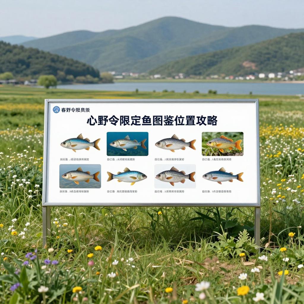 心动小镇春野令 限定鱼 图鉴位置攻略 - Tanyitan情报局