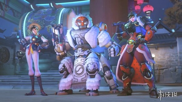 《守望先锋》猎空、奥丽莎春节皮肤 极具韩国特色！(图1)