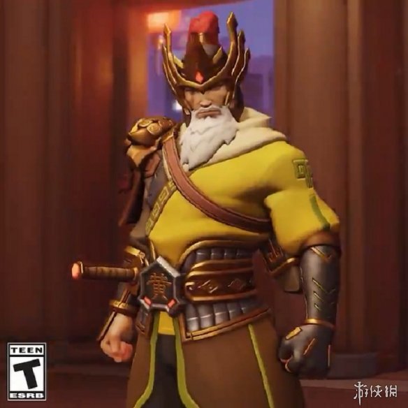 《守望先锋》半藏新春皮肤预告 化身黄忠霸气非常！(图2)