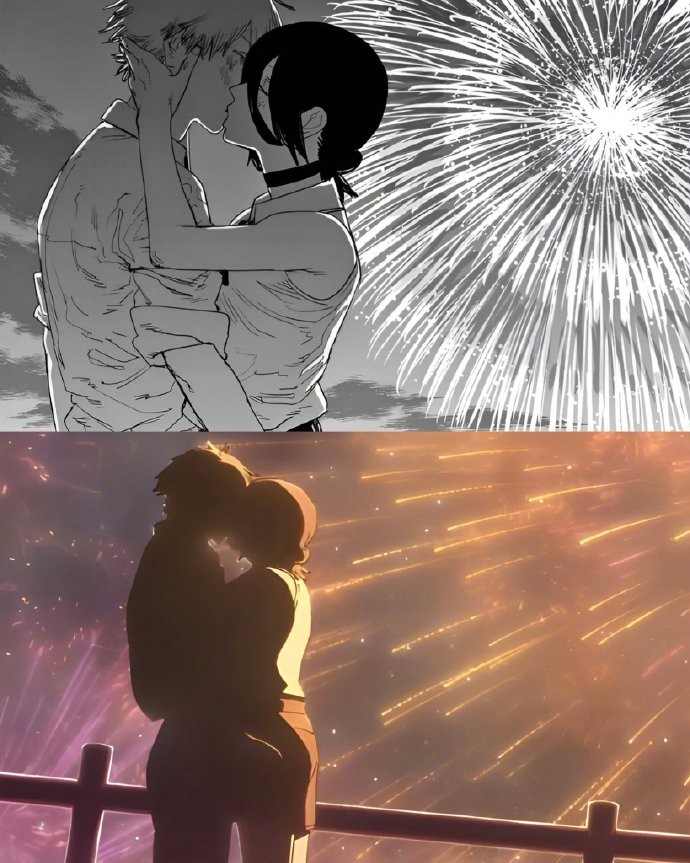 干碎《鬼灭之刃》！《电锯人》剧场版12.5亿日元票房登顶(图2)