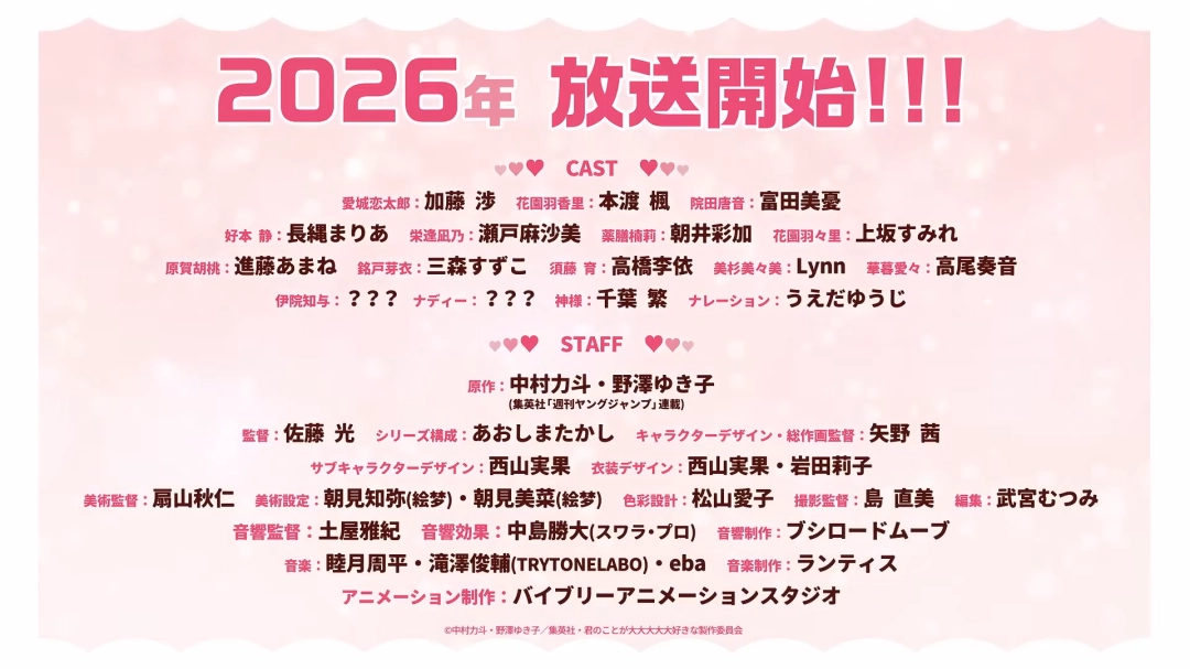 变身超级赛亚人？《超超超超喜欢你的100个女孩子》第三季制作决定！(图2)