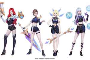 《LOL》K/DA女团加入新成员 御姐风好运姐 帅气瑞文 - Tanyitan情报局