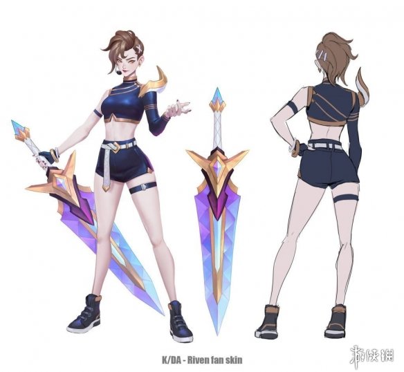 《LOL》K/DA女团加入新成员 御姐风好运姐 帅气瑞文(图3)