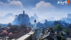 绝美震撼的《剑侠世界4：无限》东方宋制建筑之美(图2)