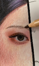 插画艺术家展示惊人涂色技巧 300美元的右脸(图4)