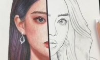 插画艺术家展示惊人涂色技巧 300美元的右脸 - Tanyitan情报局
