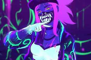 LOL新周边上架美服商城 K/DA阿卡丽夜光口罩超炫酷 - Tanyitan情报局