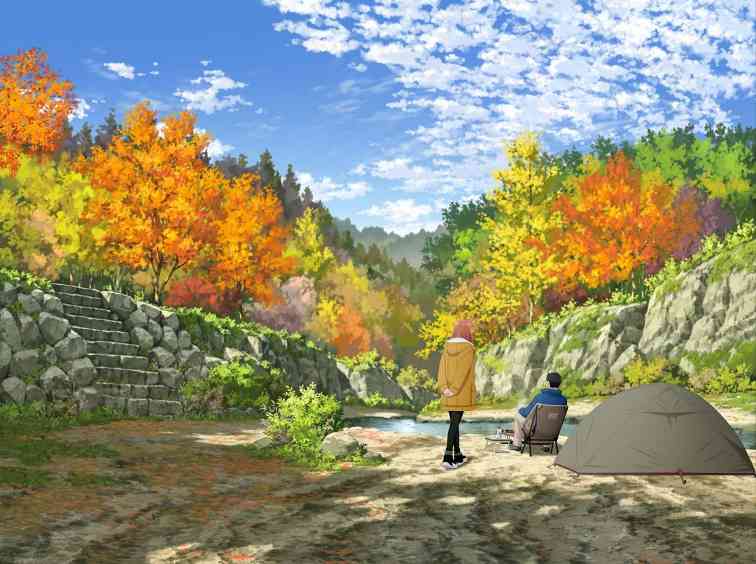露营漫画《双人单身露营》宣布动画化 2025年7月开播 同名改编真人剧1月9日开播(图4)