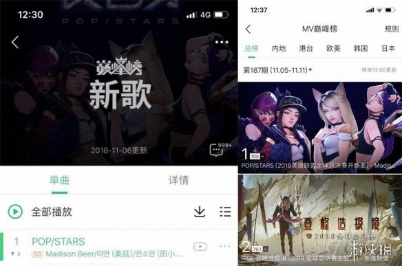 热度爆炸！《lol》K/DA女团单曲多平台播放量破千万(图3)