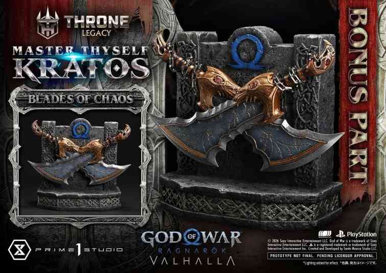 青年vs壮年！ 《战神：诸神黄昏》奎爷1：3逼真雕像发布(图13)