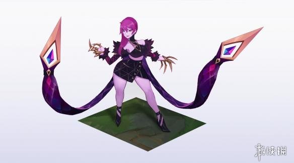 《LOL》K/DA女团概念人设图曝光 性感女郎造型百变(图4)