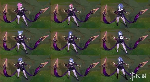 《LOL》K/DA女团概念人设图曝光 性感女郎造型百变(图5)