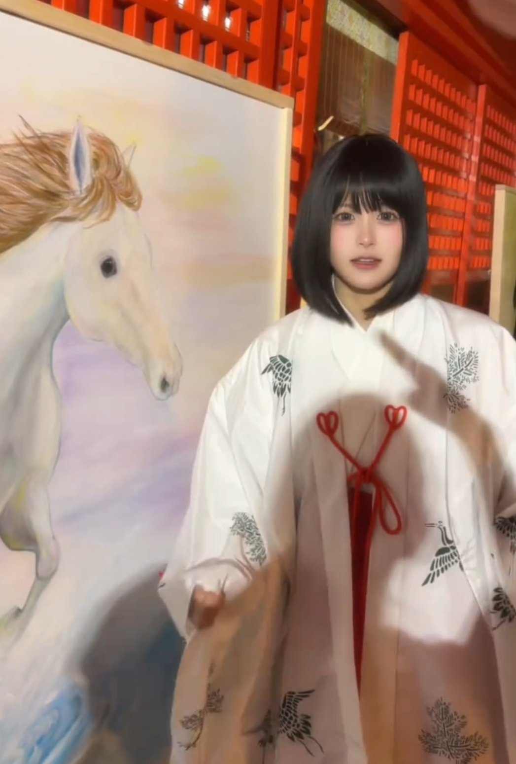 《寂静岭f》角色咲子脸模本人现实中竟也是可爱巫女(图1)