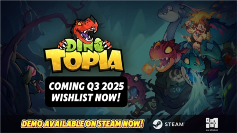 2月25全新沙盒Roguelike冒险之旅《Dino Topia》试玩版于 Steam 上线(图1)