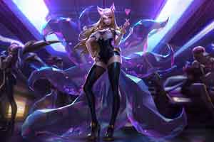 LOL偶像歌手阿狸皮肤对比 两种黑丝你更爱哪一款？ - Tanyitan情报局