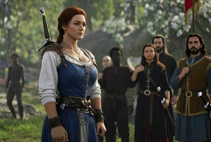 性感大雷！Grok换脸《神鬼寓言：重启版》女主(图10)