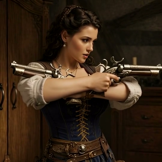 性感大雷！Grok换脸《神鬼寓言：重启版》女主(图11)