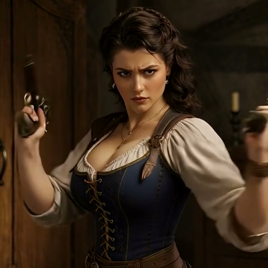 性感大雷！Grok换脸《神鬼寓言：重启版》女主(图12)