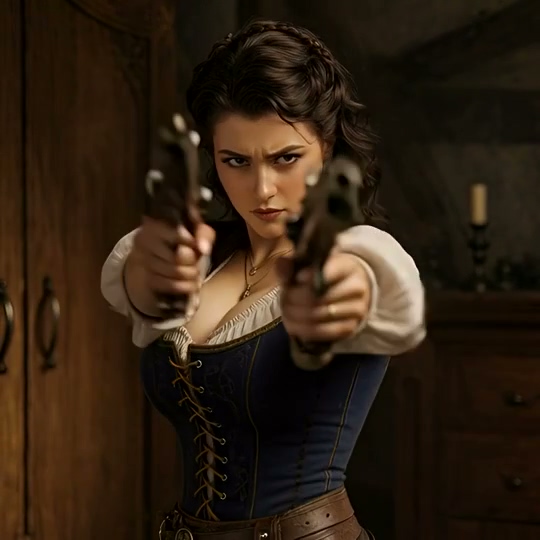 性感大雷！Grok换脸《神鬼寓言：重启版》女主(图14)