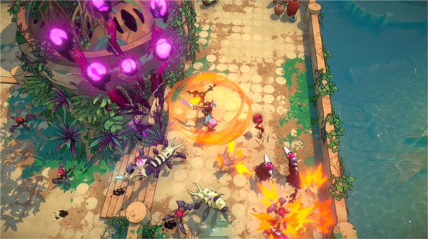 踏浪而行夺宝求生 多人合作APRG《Surfpunk》预告片公开(图4)