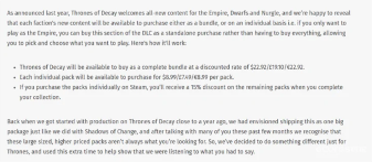 《全面战争:战锤3》新DLC“腐朽王座”将分开售卖(图1) 《全面战争:战锤3》新DLC“腐朽王座”将分开售卖(图1)