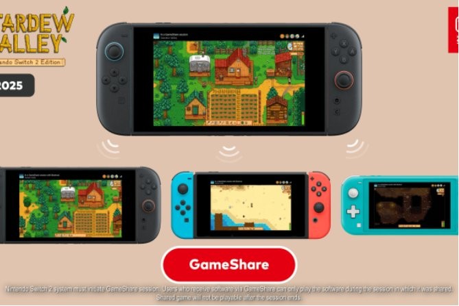 突然而来的节日礼物！ 《星露谷物语》Switch2版发布 Switch版可免费升级(图1)