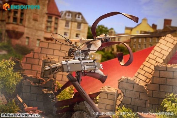 ENSOUTOYS《进击的巨人》米卡莎·阿卡曼1/7比例模型(图6)