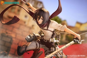 ENSOUTOYS《进击的巨人》米卡莎·阿卡曼1/7比例模型 - Tanyitan情报局