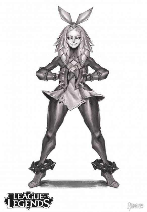 《LOL》新英雄“奇亚娜”概念图曝光 元素女皇超霸气(图2)