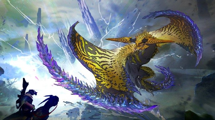 霸气煌雷龙与锁刃龙!《怪物猎人:荒野》设计草图公开(图9) 霸气煌雷龙与锁刃龙!《怪物猎人:荒野》设计草图公开(图9)