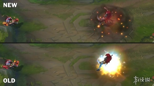 《LOL》爆破鬼才新旧视觉效果对比 技能显示更明显(图3)