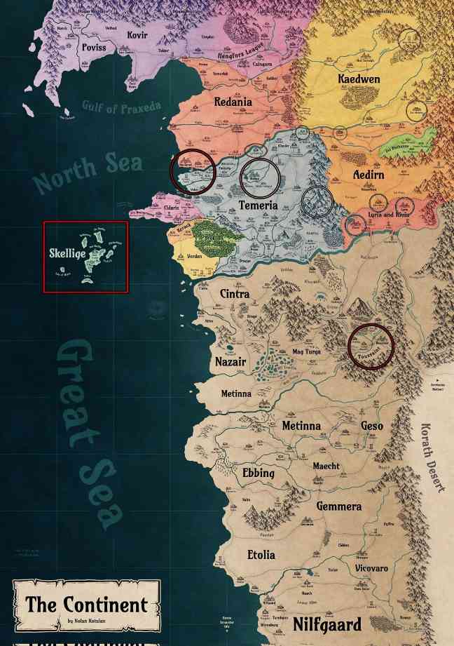 网友希望《巫师4》新三部曲能更多探索巫师大陆(图1)