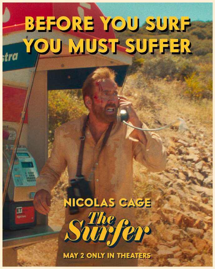 尼古拉斯·凯奇主演！惊悚片《冲浪惊魂》曝海报(图1)