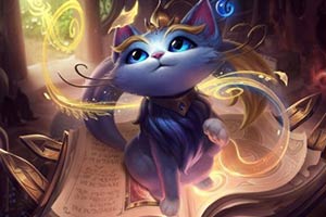 《lol》新英雄悠米概念图及绘制过程 灵感来自一只猫 - Tanyitan情报局