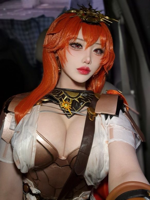 身材也太顶了!韩援Yasal晒《妮姬》莉莉维丝COS(图3) 身材也太顶了!韩援Yasal晒《妮姬》莉莉维丝COS(图3)