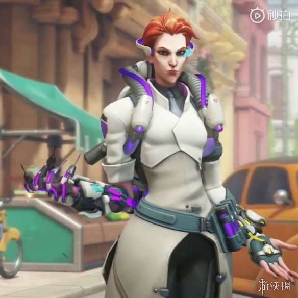 《守望先锋》“科学家”莫伊拉公布 造型充满科技感(图2)
