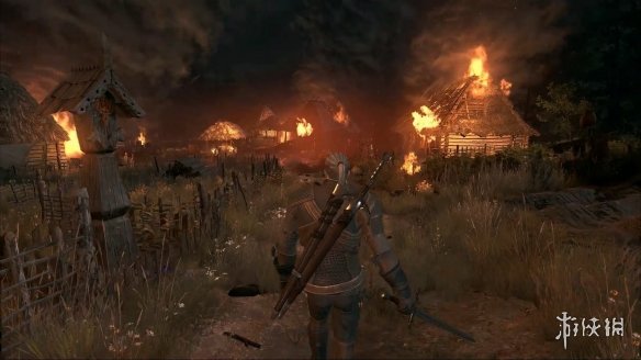 玩家还原《巫师3》首支预告光照效果 网友:这才是原版(图4)